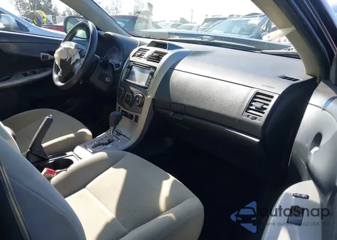 2013 Toyota Corolla Le из США, поврежденный, VIN 5YFBU4EE8DP122657